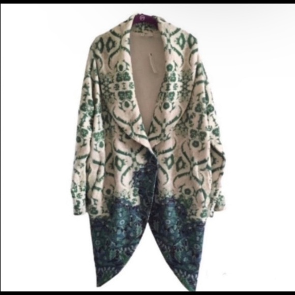 Anthropologie Sugar Pine Sweater Coat Sz. Medium - Picture 6 of 10